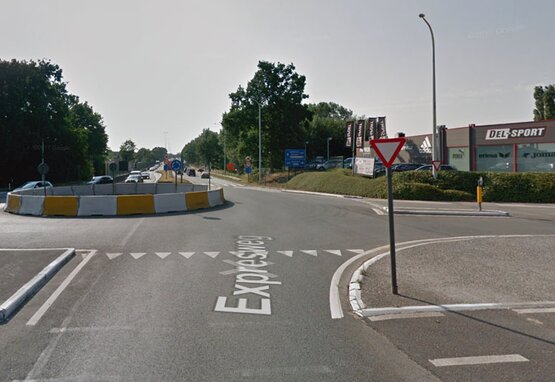 Wegenwerken Expresweg
