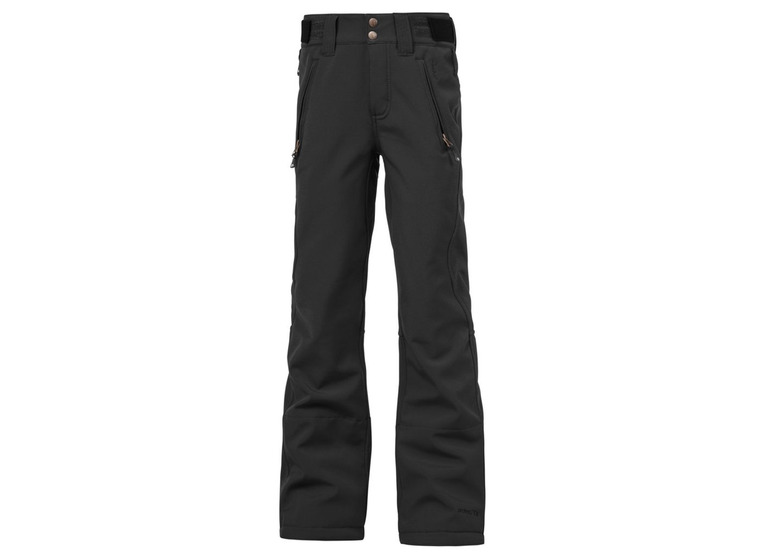 Protest Lole softshell pant zwart KIDS