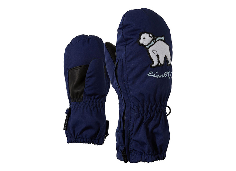 Ziener skiwanten Le Zoo minis donkerblauw