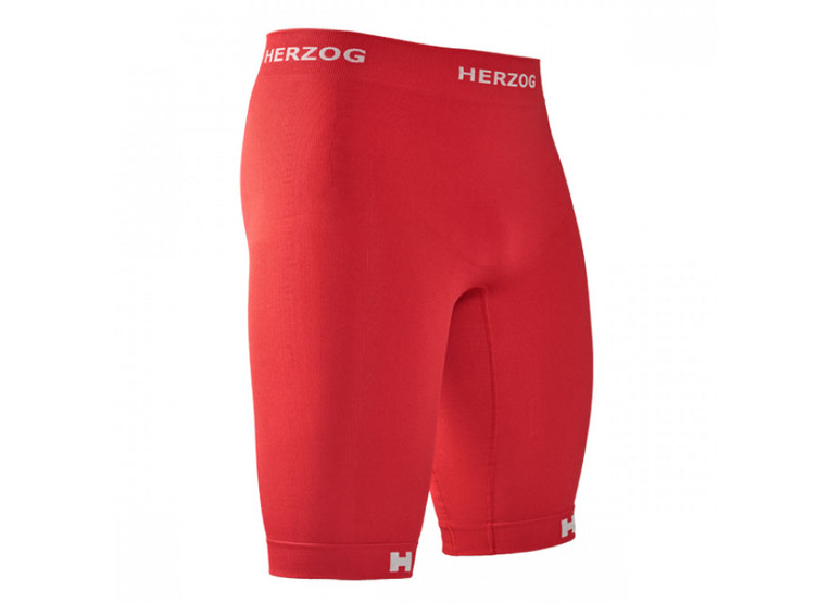 Herzog pro compressieshort rood heren