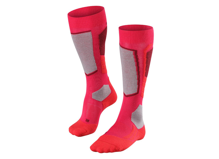 Falke SK2 wool skisokken roze dames