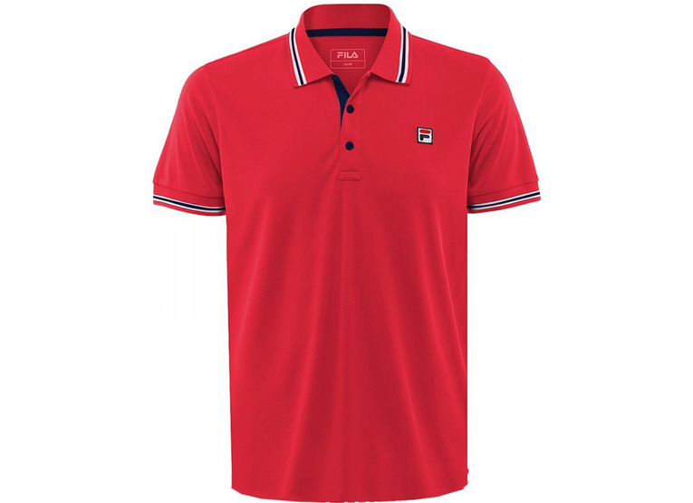 Fila Button Piro polo rood heren