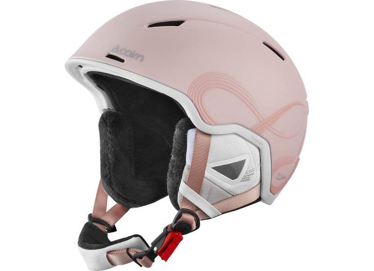 Cairn infiniti skihelm powder pink/wit unisex