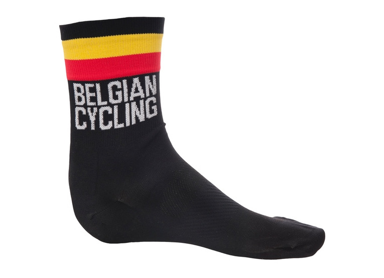Bioracer Belgium fietssokken zwart unisex