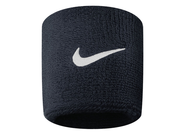 Nike swoosh zweet armband zwart
