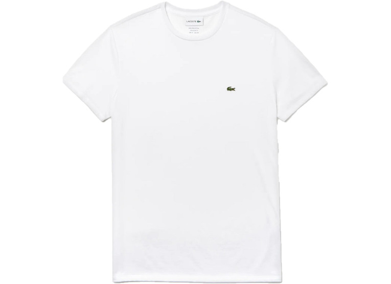 Lacoste T-shirt met ronde hals wit heren
