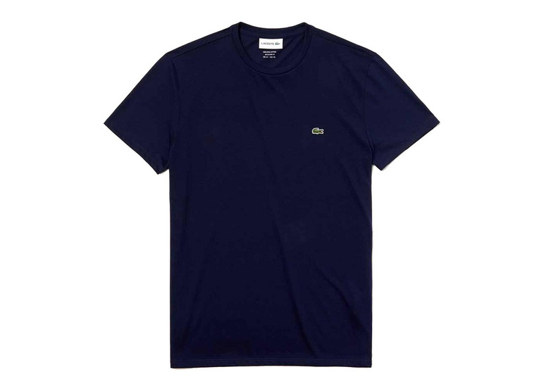 Lacoste T-shirt met ronde hals blauw heren