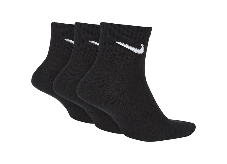 Nike Everyday Lightweight ankle sokken zwart (3 paar) unisex