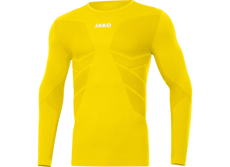 Jako shirt comfort 2.0 geel junior + senior