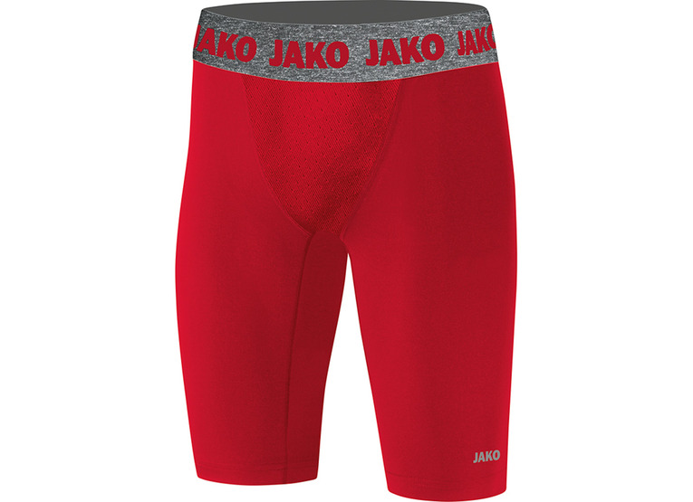 Jako short tight compressiebroek rood heren