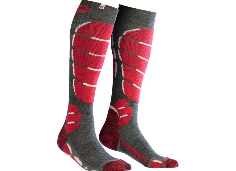 Monnet ski medium skisokken rood unisex