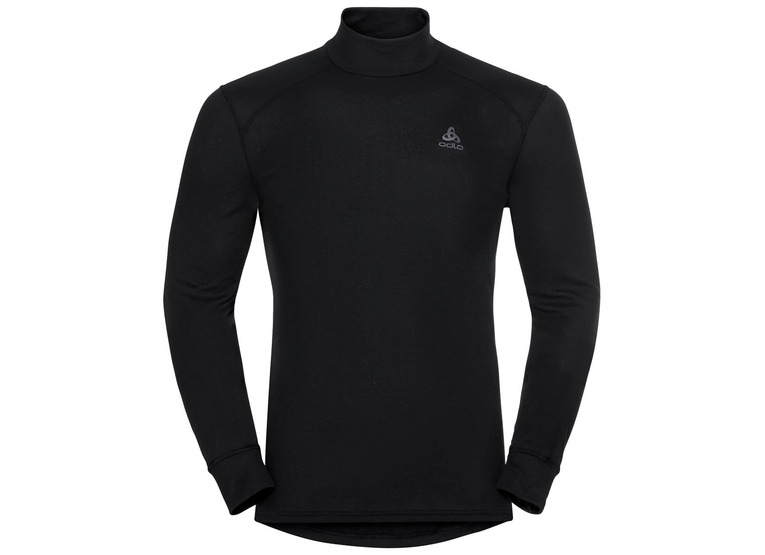 Odlo Active Warm eco-basislaagtop met col zwart heren