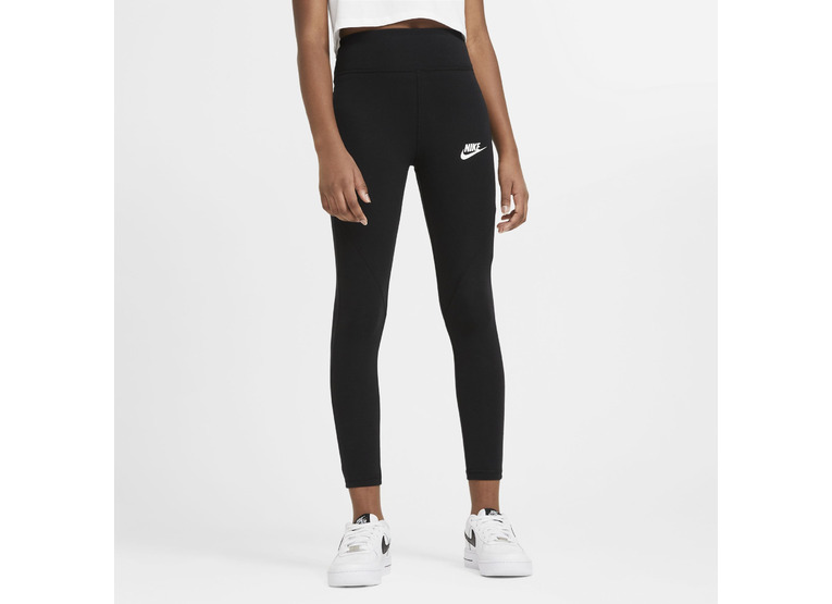 Nike sportwear trainingstight zwart meisjes