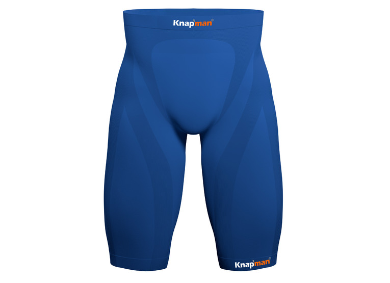 Knap'man zoned compressieshort USP 45% royal blue heren