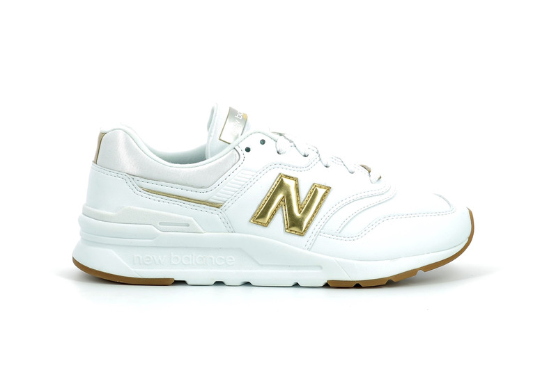 drijvend Betsy Trotwood Rond en rond New Balance sneaker 997H wit/goud dames - Waregem