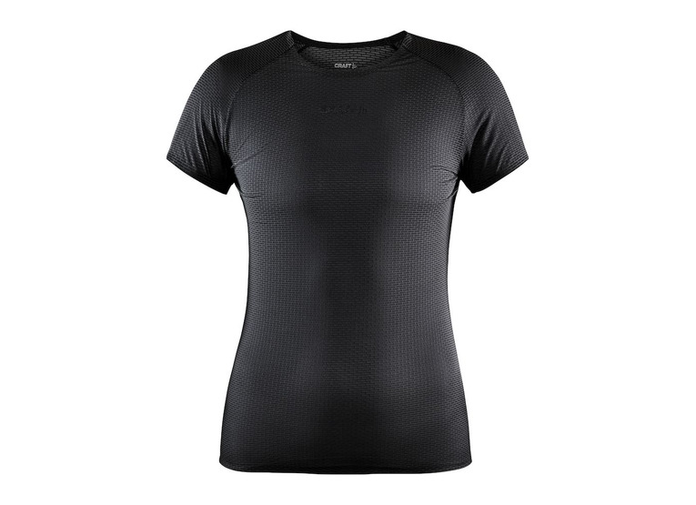 Craft pro dry nanoweight loopshirt zwart dames