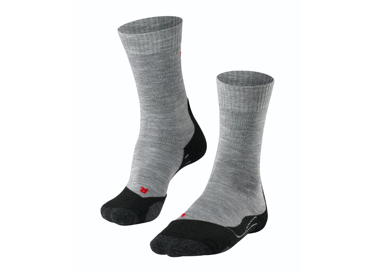 Falke TK2 trekkingsokken grijs heren