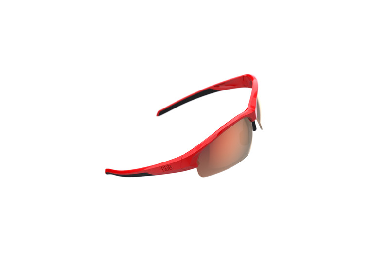 BBB Impress Small fietsbril glanzend rood unisex