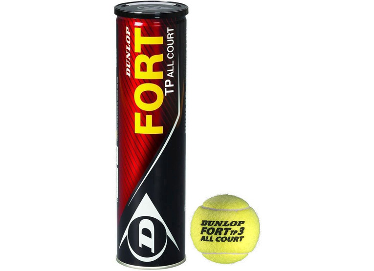 Dunlop Fort TP All Court tennisballen (4 stuks)