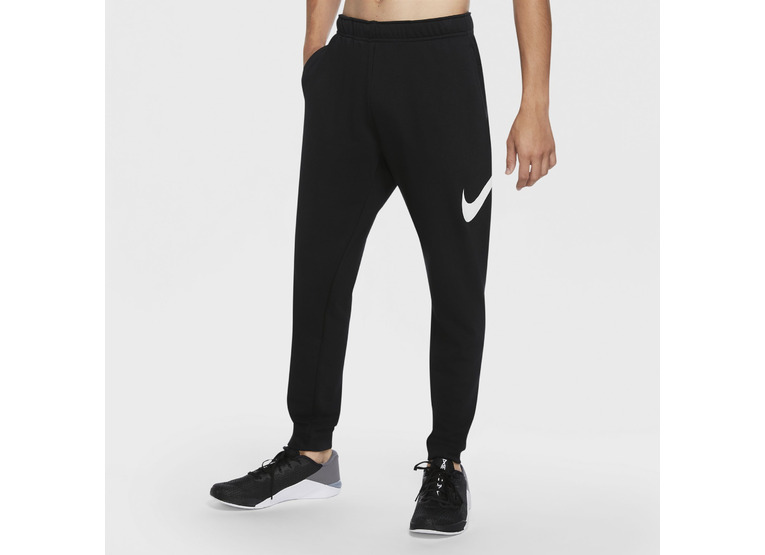 Nike Dri-fit trainingsbroek zwart/wit heren
