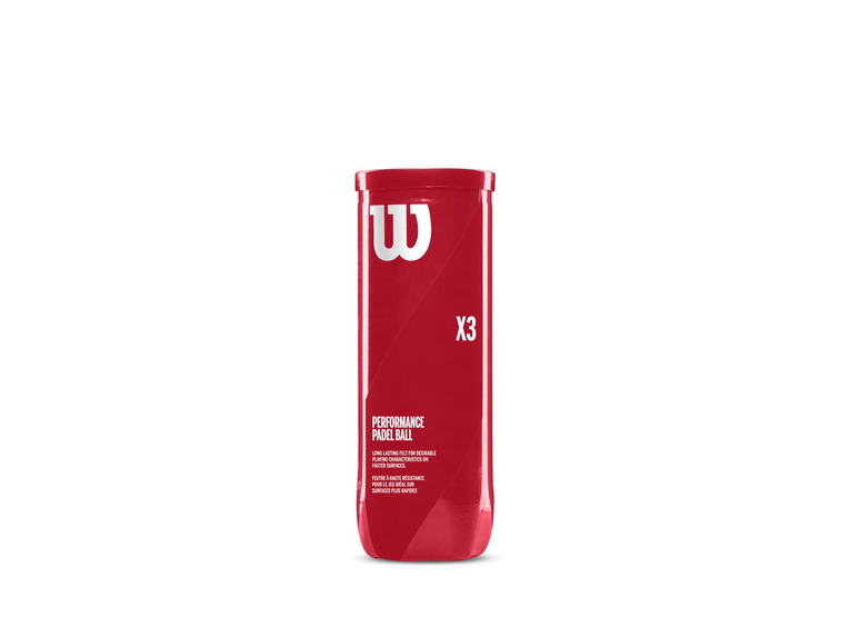 Wilson Performance padelballen (3 stuks)
