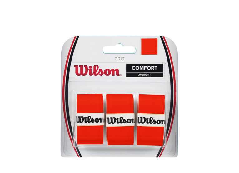 Wilson Pro comfort overgrip 3 stuks burn