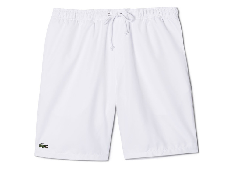 Lacoste Sport tennisshort glanzend wit heren