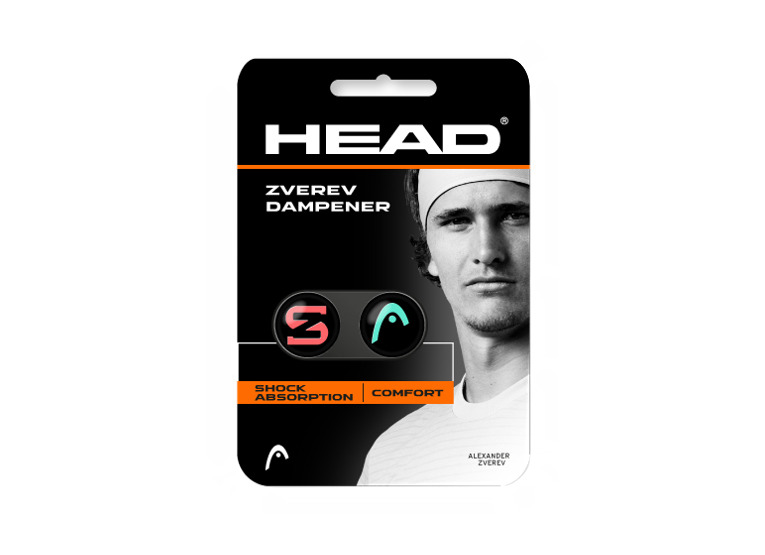 Head Zverev dampener teal/hot lava