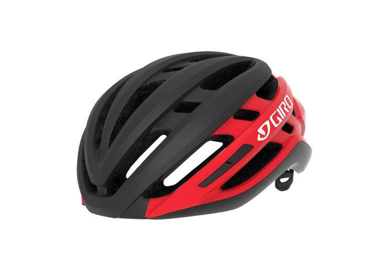 Giro Agilis MIPS fietshelm mat zwart/rood heren