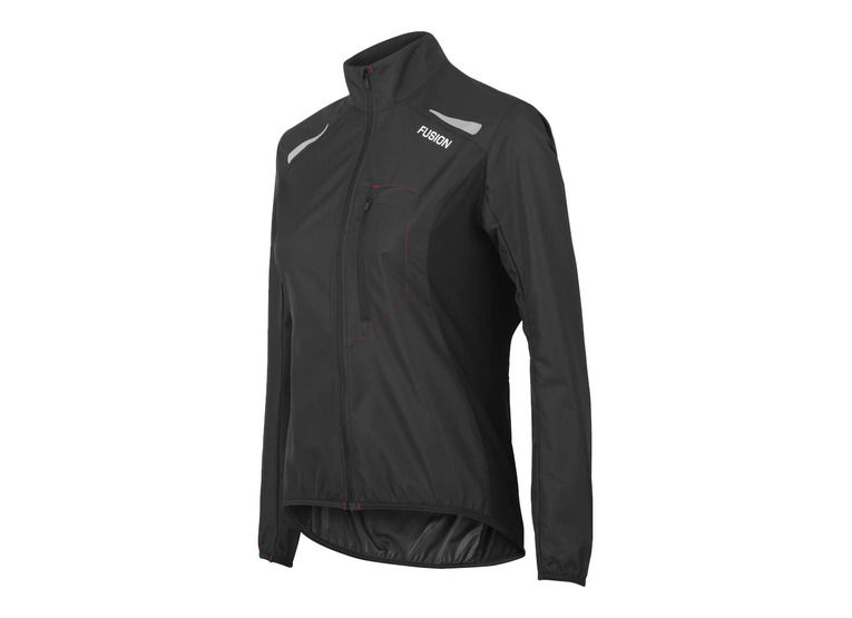 Fusion S1 run jacket zwart dames