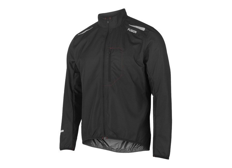 Fusion S1 run jacket zwart heren