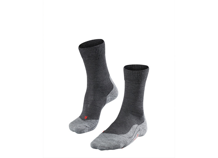 Falke TK5 trekkingsokken asphalt mel dames