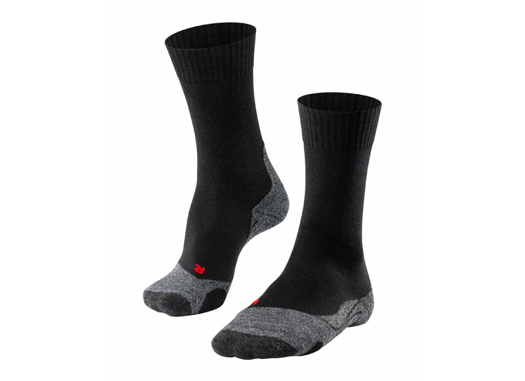 Falke TK2 trekkingsokken zwart heren