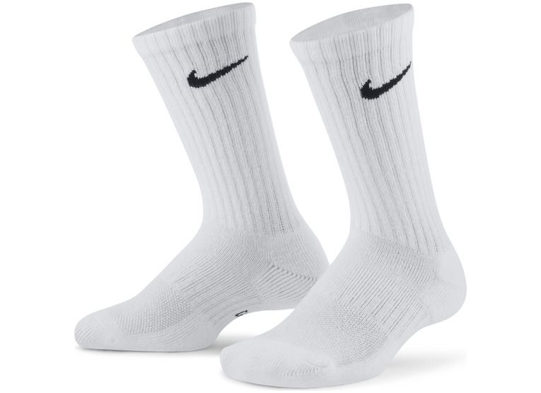 Nike Performance Cushioned Crew trainingssokken (3 paar) wit KIDS