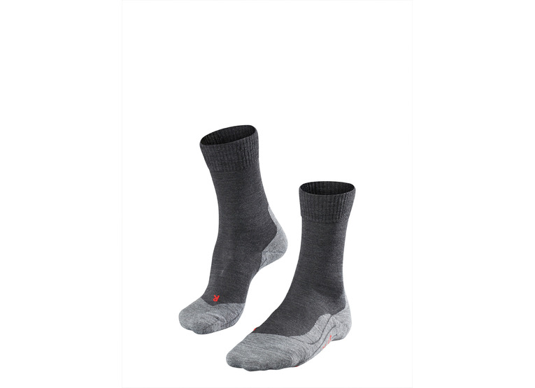 Falke TK5 trekkingsokken asphalt mel heren