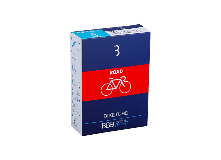 BBB BTI-72 BikeTube 28 SuperLite 80mm binnenband