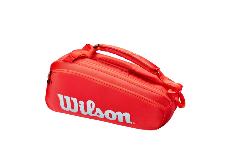 Wilson Super Tour 6-pack tas rood unisex