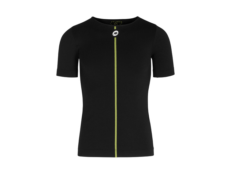 Assos spring fall SS kin layer ondershirt zwart heren
