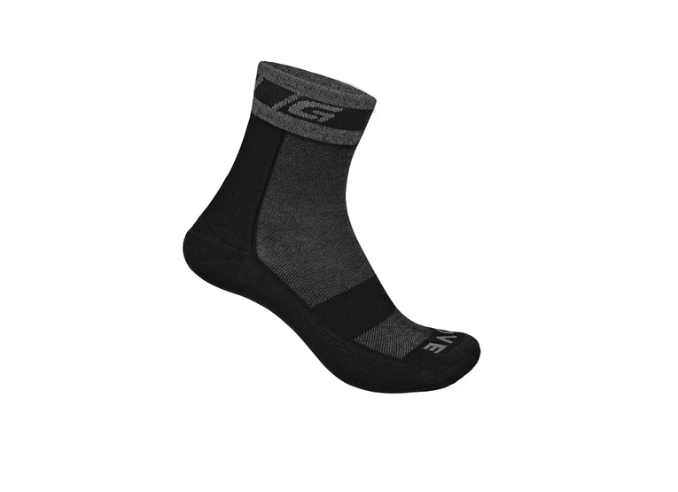 GripGrab Merino winter fietssokken zwart unisex