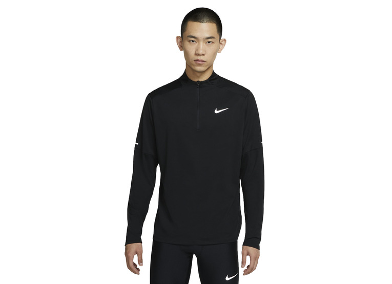 Nike Dri-FIT Element 1/2-zip running top zwart heren