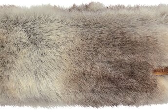 Barts fur headband heather brown dames