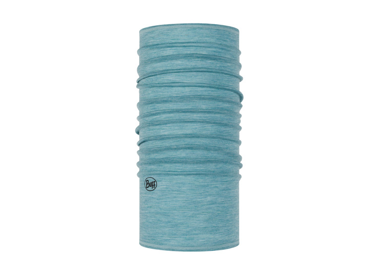 Buff Merino Lightweight nekwarmer lichtblauw unisex