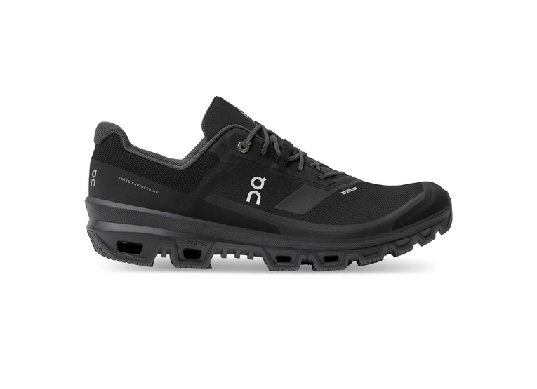 On Cloudventure Waterproof trailschoen zwart heren