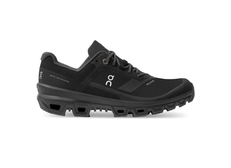 On Cloudventure Waterproof trailschoen zwart dames