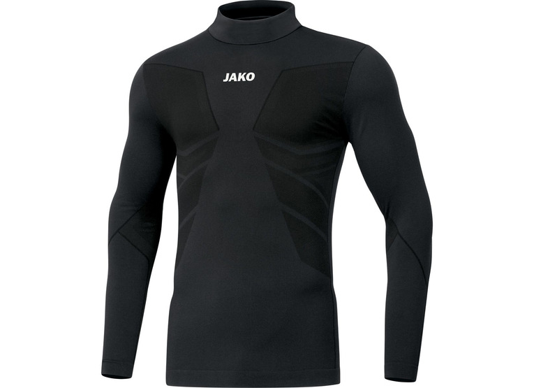 Jako turtleneck comfort 2.0 zwart junior + senior