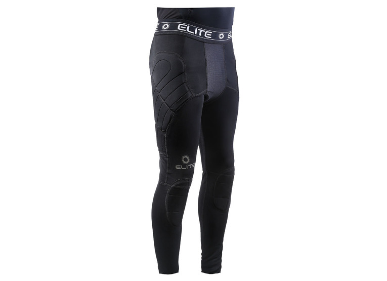 Elite Sports high-durability basic defensive shield compression legging zwart heren