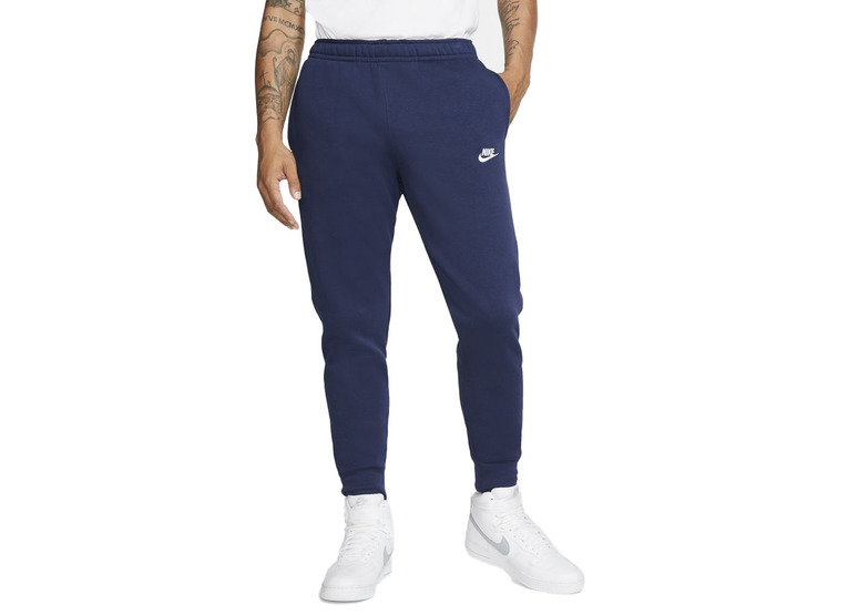 Nike Sportswear Club fleecejoggingbroek midnight navy heren