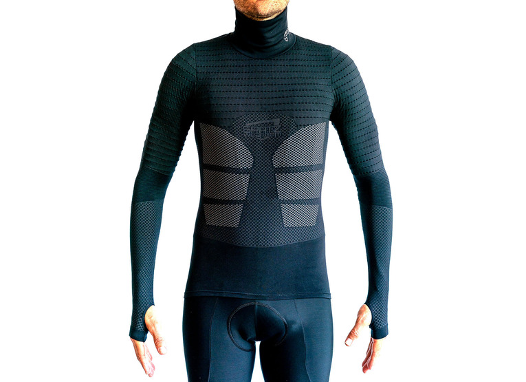Spatzwear BASEZ 2 LS baselayer zwart heren