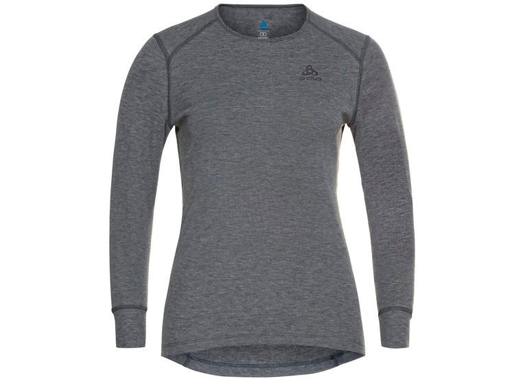Odlo Active Warm ECO-basislaagtop LS steel grey dames