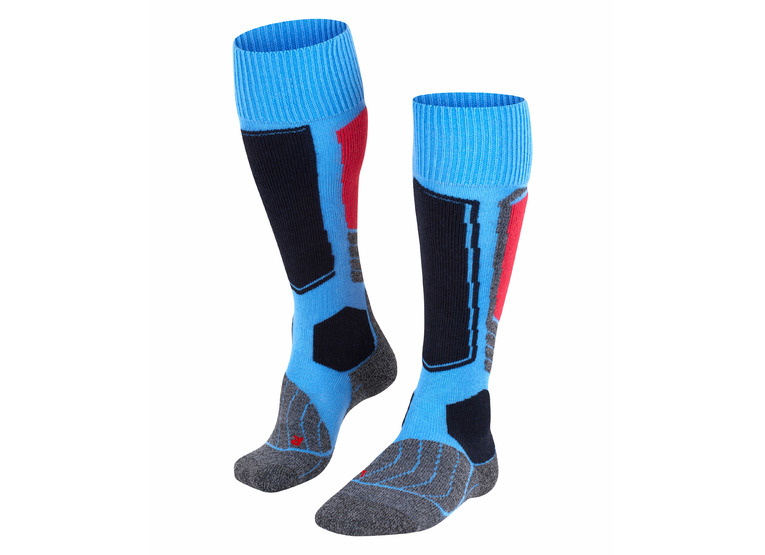 Falke SK1 skisokken blue note dames